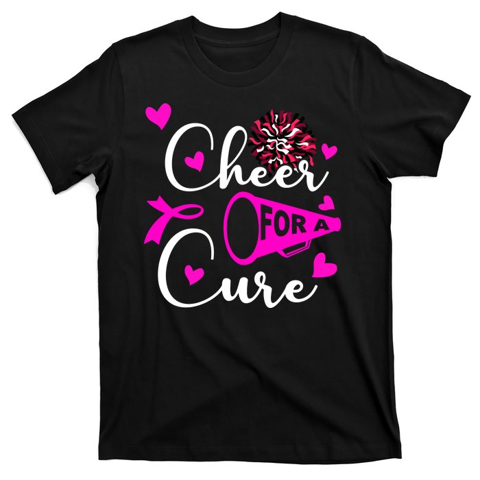 Cheer For A Cure Breast Cancer Awareness T-Shirt