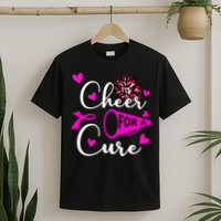 Cheer For A Cure Breast Cancer Awareness T-Shirt