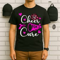 Cheer For A Cure Breast Cancer Awareness T-Shirt