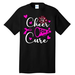 Cheer For A Cure Breast Cancer Awareness Tall T-Shirt