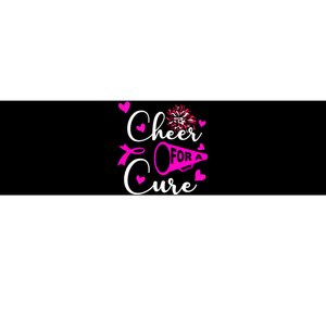 Cheer For A Cure Breast Cancer Awareness Bumper Sticker