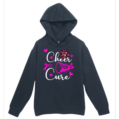 Cheer For A Cure Breast Cancer Awareness Urban Pullover Hoodie