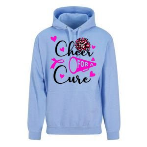 Cheer For A Cure Breast Cancer Awareness Unisex Surf Hoodie