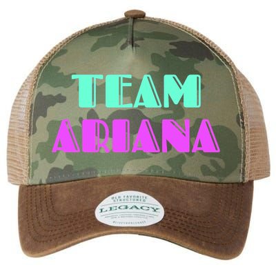 Cheer For Ariana, Show Support Be On Team Ariana | 90s Style Legacy Tie Dye Trucker Hat