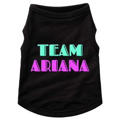Cheer For Ariana, Show Support Be On Team Ariana | 90s Style Doggie Tank