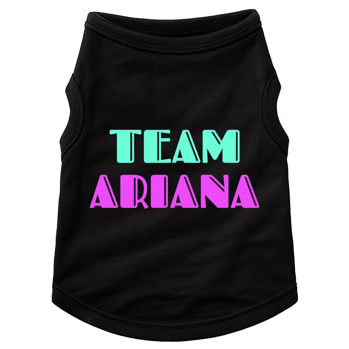 Cheer For Ariana, Show Support Be On Team Ariana | 90s Style Doggie Tank