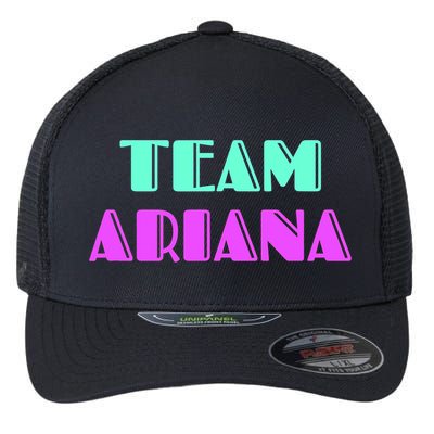 Cheer For Ariana, Show Support Be On Team Ariana | 90s Style Flexfit Unipanel Trucker Cap