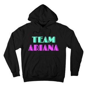 Cheer For Ariana, Show Support Be On Team Ariana | 90s Style Hoodie