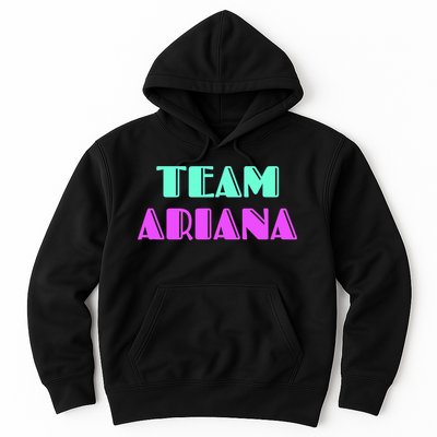 Cheer For Ariana, Show Support Be On Team Ariana | 90s Style Hoodie