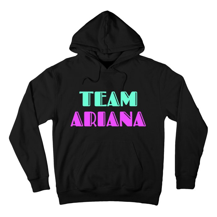 Cheer For Ariana, Show Support Be On Team Ariana | 90s Style Hoodie