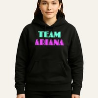 Cheer For Ariana, Show Support Be On Team Ariana | 90s Style Hoodie
