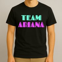 Cheer For Ariana, Show Support Be On Team Ariana | 90s Style T-Shirt