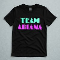 Cheer For Ariana, Show Support Be On Team Ariana | 90s Style T-Shirt