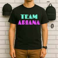 Cheer For Ariana, Show Support Be On Team Ariana | 90s Style T-Shirt