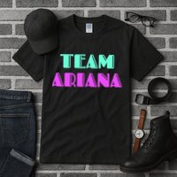 Cheer For Ariana, Show Support Be On Team Ariana | 90s Style Tall T-Shirt
