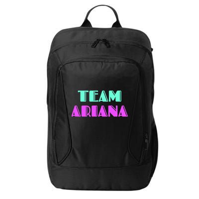 Cheer For Ariana, Show Support Be On Team Ariana | 90s Style City Backpack