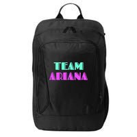 Cheer For Ariana, Show Support Be On Team Ariana | 90s Style City Backpack