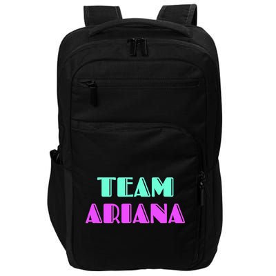 Cheer For Ariana, Show Support Be On Team Ariana | 90s Style Impact Tech Backpack