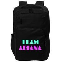 Cheer For Ariana, Show Support Be On Team Ariana | 90s Style Impact Tech Backpack
