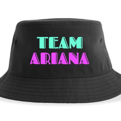 Cheer For Ariana, Show Support Be On Team Ariana | 90s Style Sustainable Bucket Hat