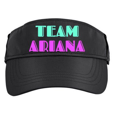 Cheer For Ariana, Show Support Be On Team Ariana | 90s Style Adult Drive Performance Visor
