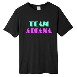 Cheer For Ariana, Show Support Be On Team Ariana | 90s Style Tall Fusion ChromaSoft Performance T-Shirt