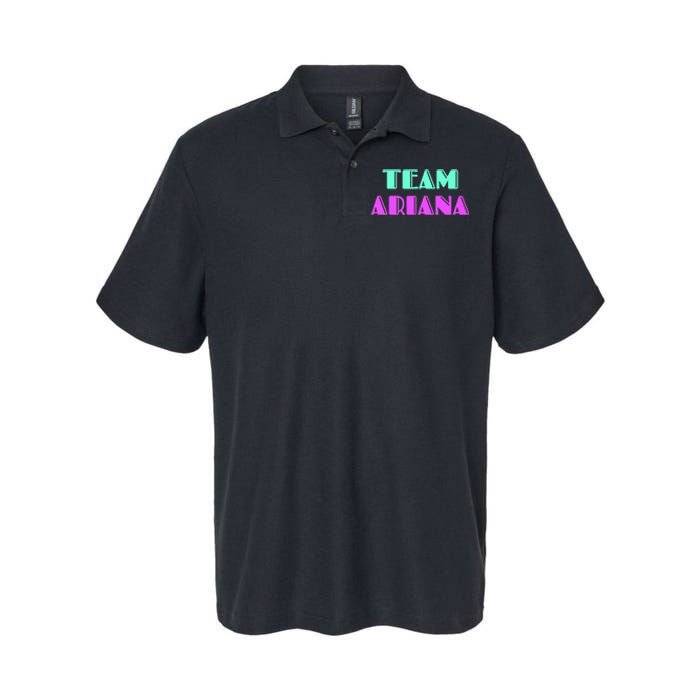 Cheer For Ariana, Show Support Be On Team Ariana | 90s Style Softstyle Adult Sport Polo