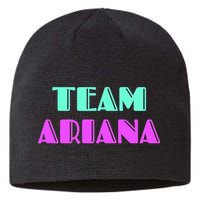Cheer For Ariana, Show Support Be On Team Ariana | 90s Style Sustainable Beanie
