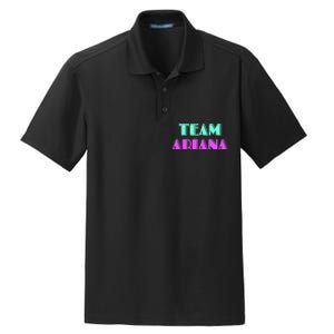 Cheer For Ariana, Show Support Be On Team Ariana | 90s Style Dry Zone Grid Polo