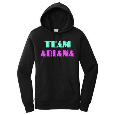 Cheer For Ariana, Show Support Be On Team Ariana | 90s Style Women's Pullover Hoodie