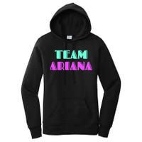 Cheer For Ariana, Show Support Be On Team Ariana | 90s Style Women's Pullover Hoodie