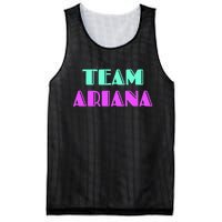 Cheer For Ariana, Show Support Be On Team Ariana | 90s Style Mesh Reversible Basketball Jersey Tank