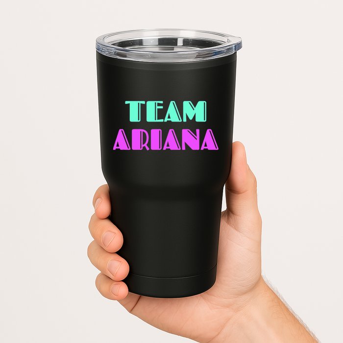 Cheer For Ariana, Show Support Be On Team Ariana | 90s Style Tumbler