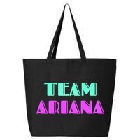 Cheer For Ariana, Show Support Be On Team Ariana | 90s Style 25L Jumbo Tote