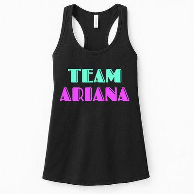 Cheer For Ariana, Show Support Be On Team Ariana | 90s Style Womens Tank Top