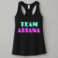 Cheer For Ariana, Show Support Be On Team Ariana | 90s Style Womens Tank Top