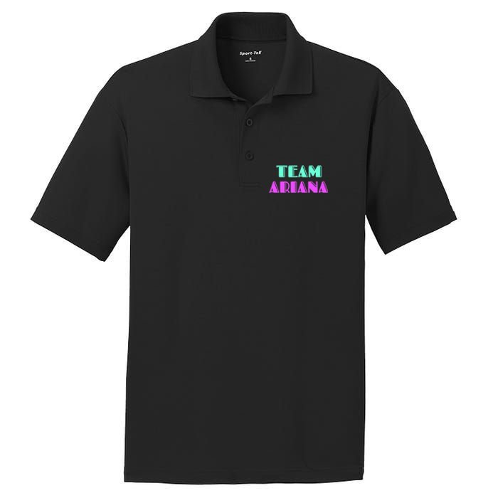 Cheer For Ariana, Show Support Be On Team Ariana | 90s Style PosiCharge RacerMesh Polo