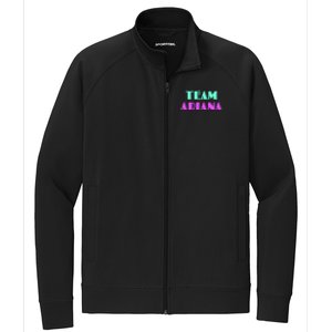 Cheer For Ariana, Show Support Be On Team Ariana | 90s Style Stretch Full-Zip Cadet Jacket