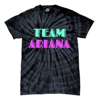 Cheer For Ariana, Show Support Be On Team Ariana | 90s Style Tie-Dye T-Shirt