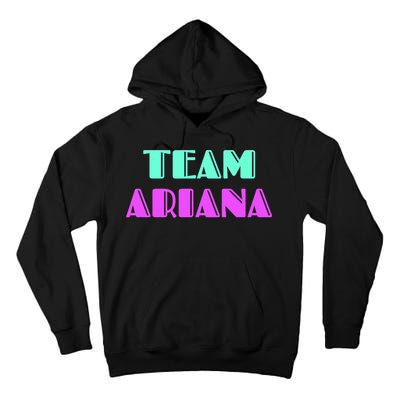 Cheer For Ariana, Show Support Be On Team Ariana | 90s Style Tall Hoodie