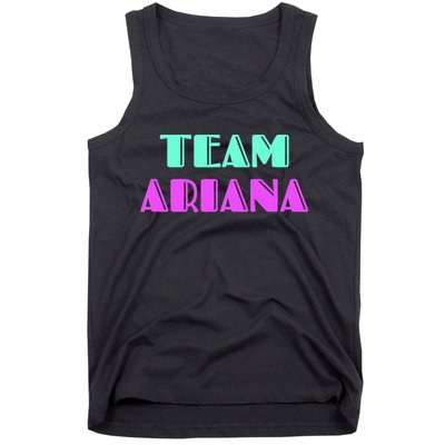 Cheer For Ariana, Show Support Be On Team Ariana | 90s Style Tank Top