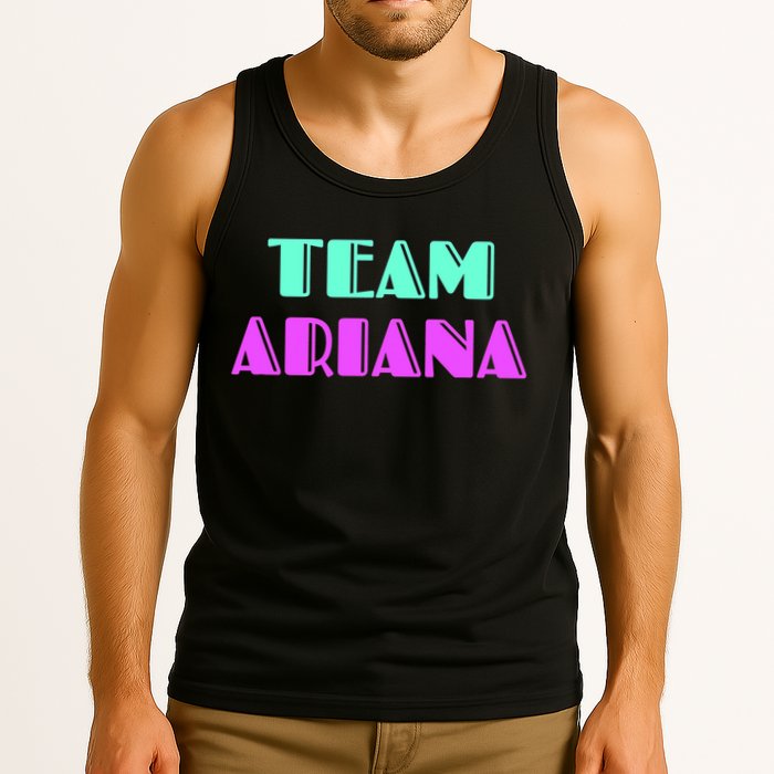 Cheer For Ariana, Show Support Be On Team Ariana | 90s Style Tank Top
