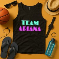 Cheer For Ariana, Show Support Be On Team Ariana | 90s Style Tank Top
