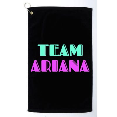 Cheer For Ariana, Show Support Be On Team Ariana | 90s Style Golf Towel
