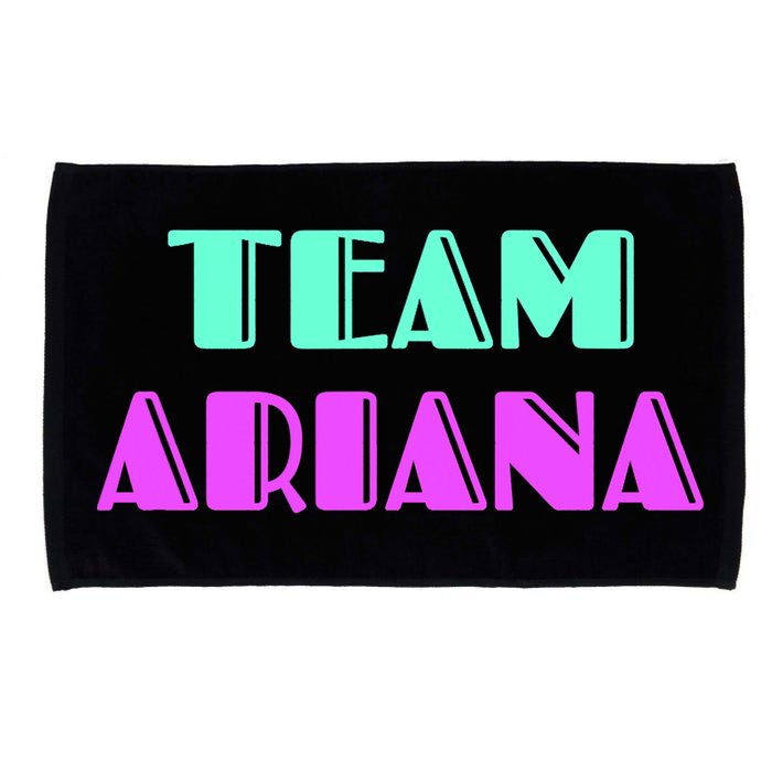 Cheer For Ariana, Show Support Be On Team Ariana | 90s Style Microfiber Hand Towel