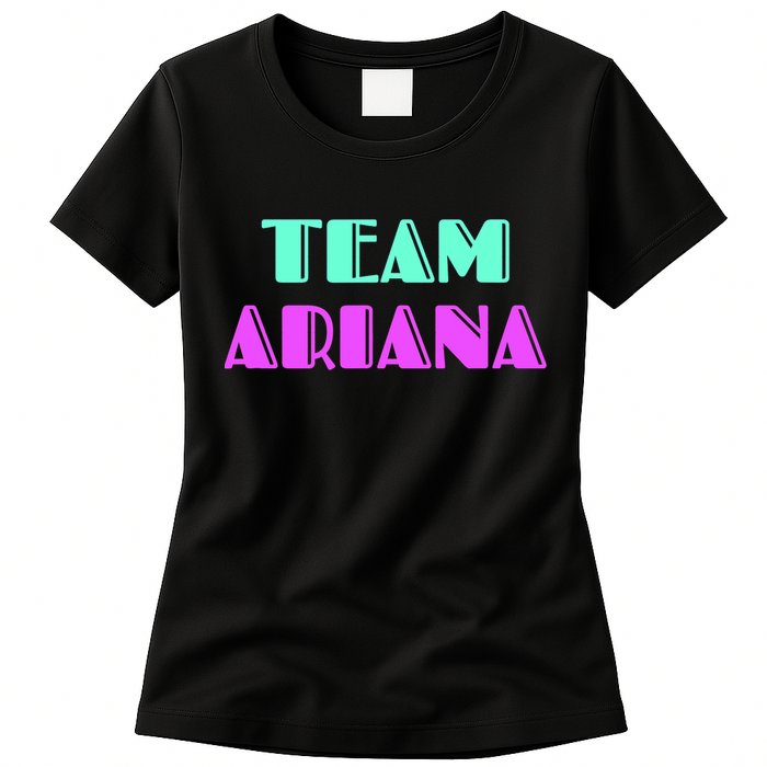 Cheer For Ariana, Show Support Be On Team Ariana | 90s Style Womens T-Shirt