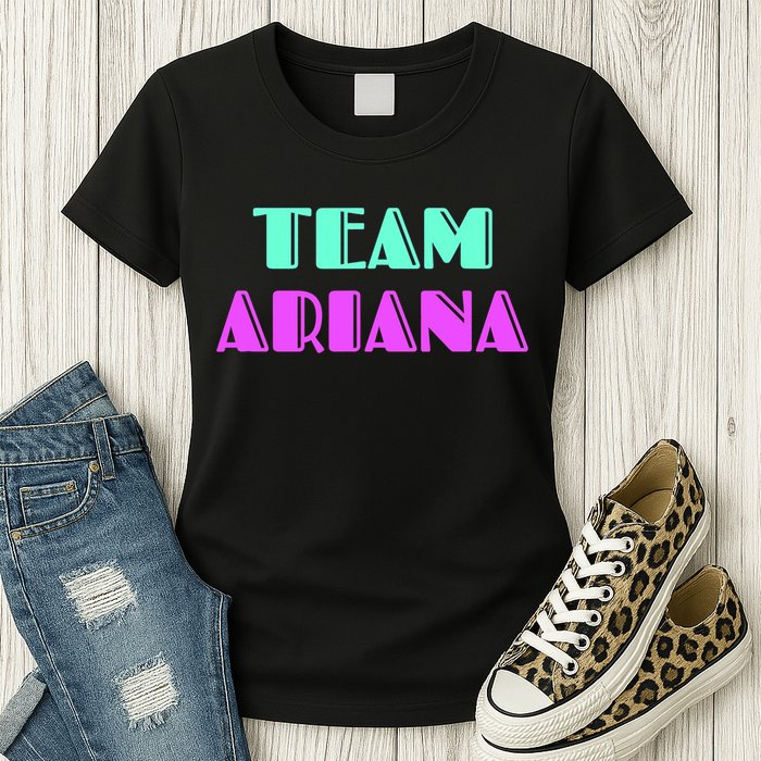 Cheer For Ariana, Show Support Be On Team Ariana | 90s Style Womens T-Shirt