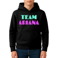 Cheer For Ariana, Show Support Be On Team Ariana | 90s Style Kids Hoodie