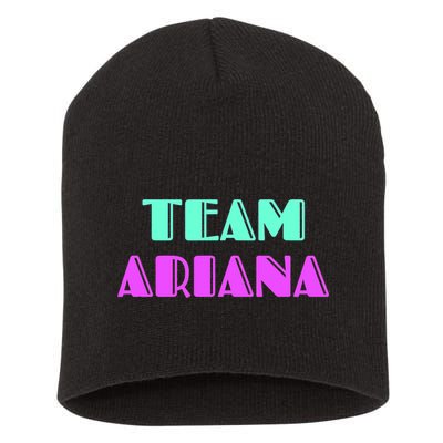 Cheer For Ariana, Show Support Be On Team Ariana | 90s Style Short Acrylic Beanie