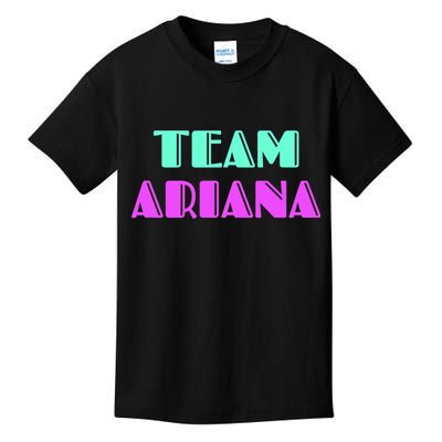 Cheer For Ariana, Show Support Be On Team Ariana | 90s Style Kids T-Shirt